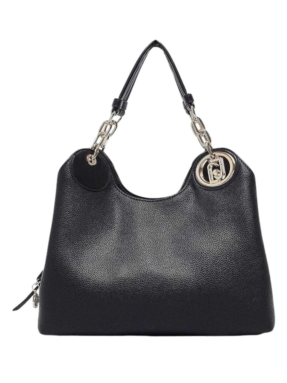 BOLSO MUJER LIUJO FAIZA NERO BRASS