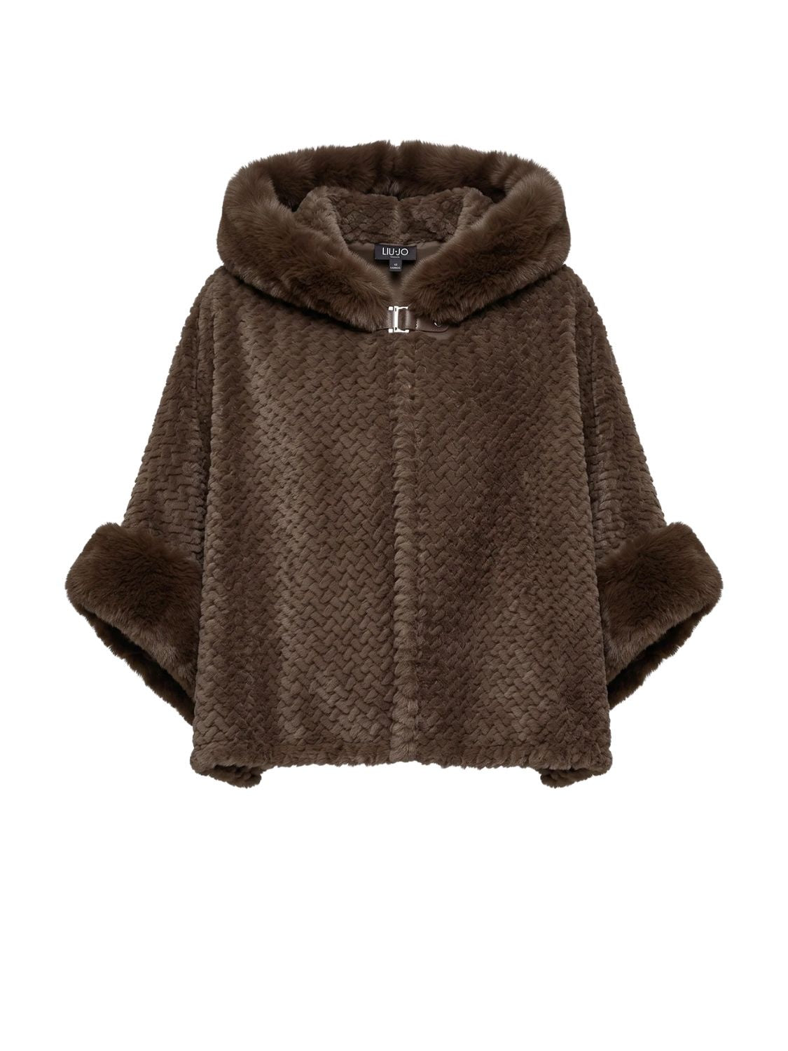 CAPA MUJER LIUJO FAKEFUR LASER - T.MORO