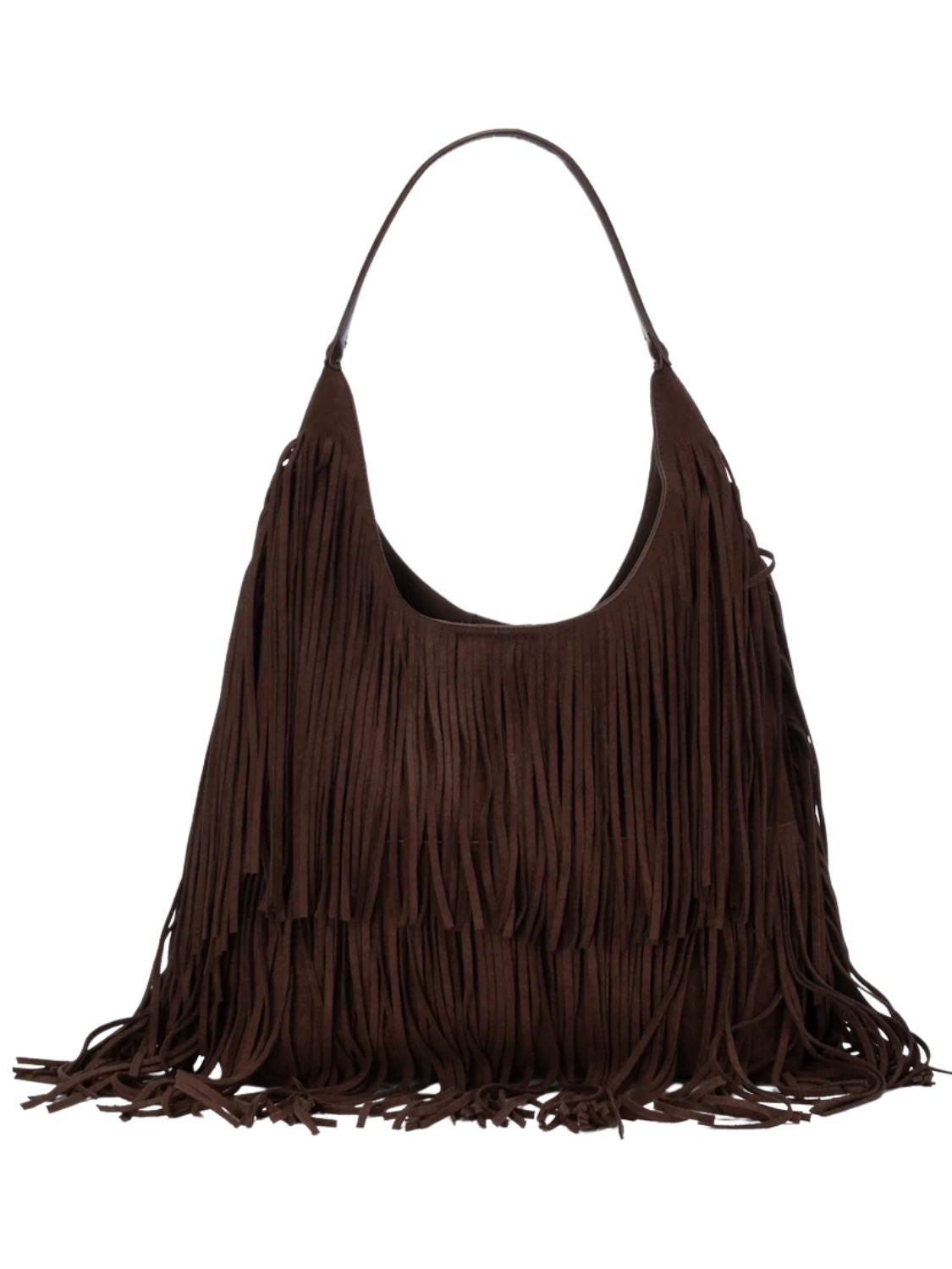 BOLSO MUJER CON FLECOS XTI - MARRON