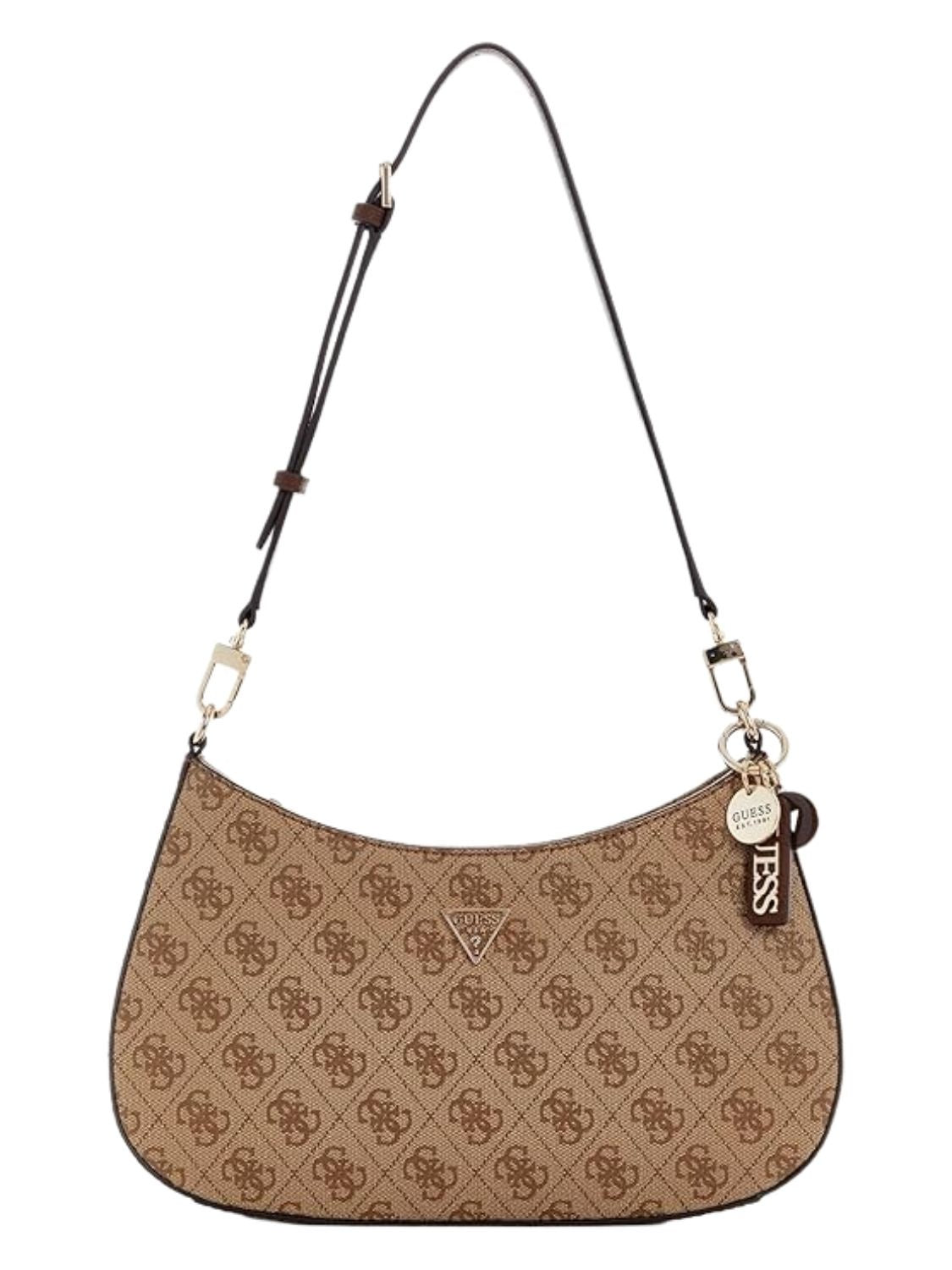 BOLSO DE MUJER GUESS NOELLE II LATTE LOG