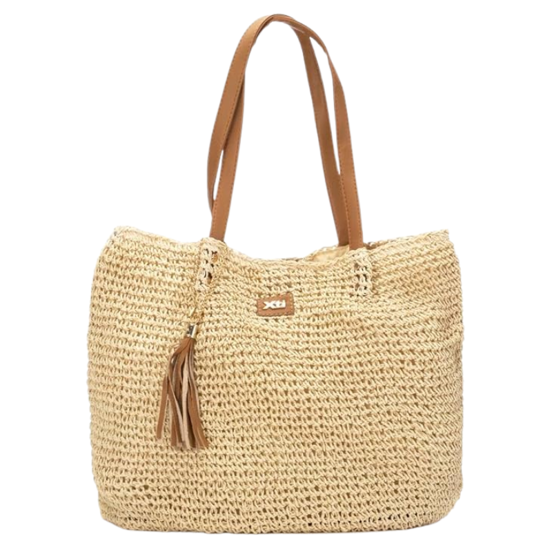 BOLSO MUJER XTI RAFIA HIELO