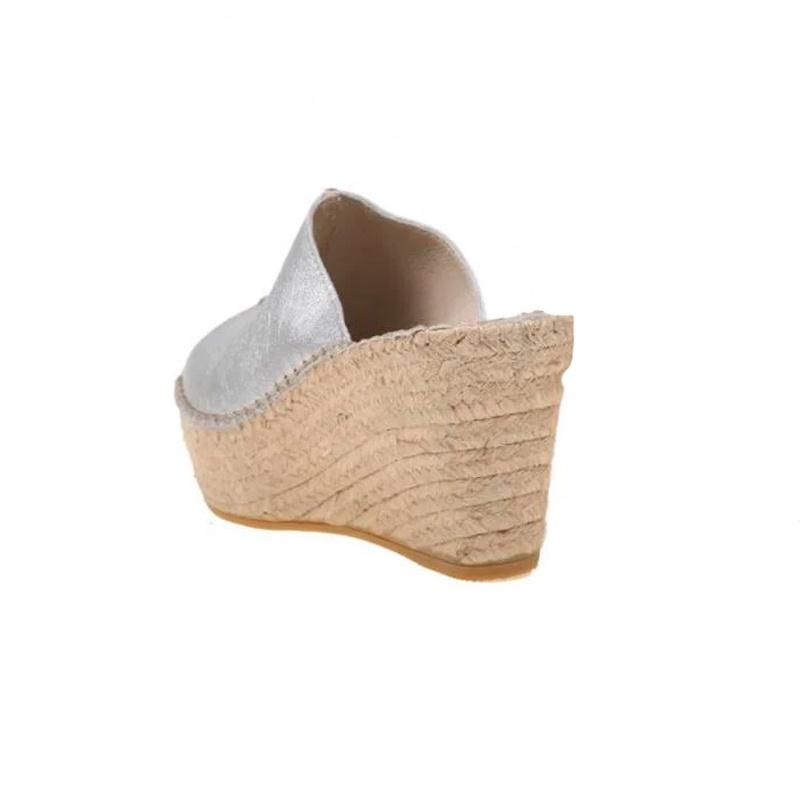 ZUECO VIDORRETA CUÑA YUTE 8 CM MUJER