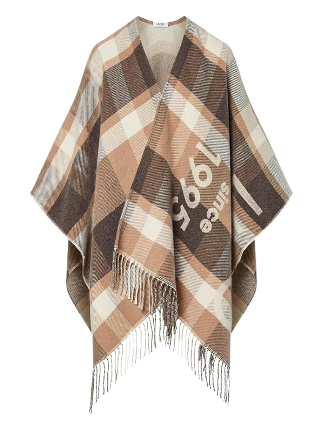 PONCHO DE MUJER LIUJO - NATURALE