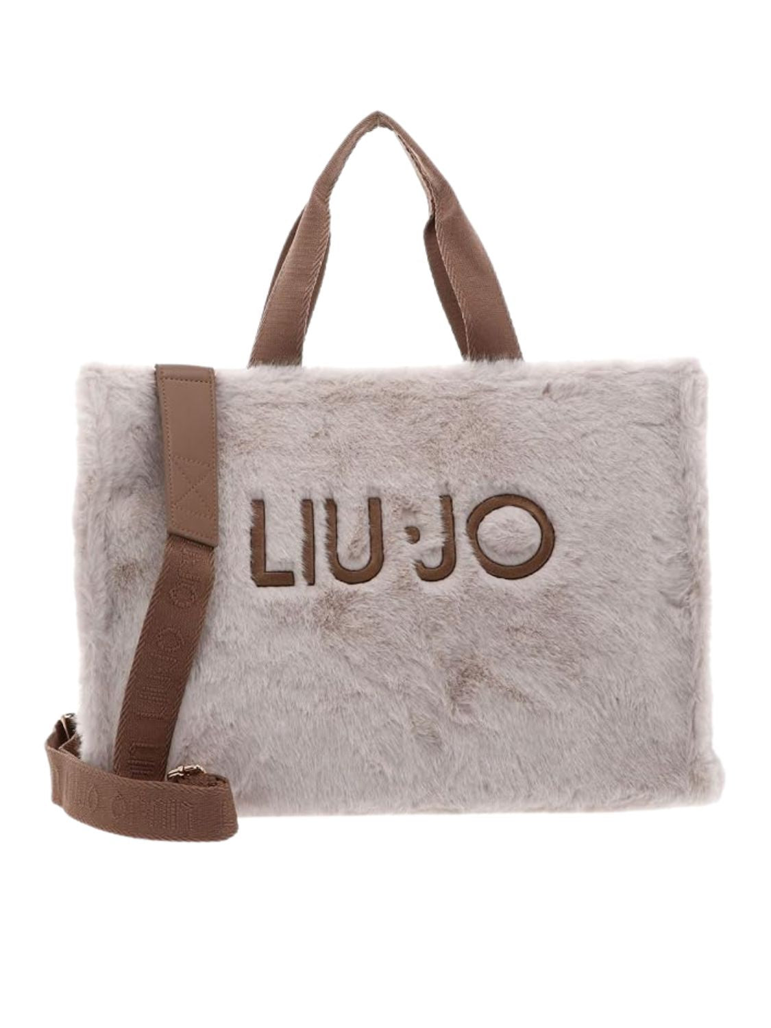 BOLSO MUJER LIUJO FAKE FUR - BURRO