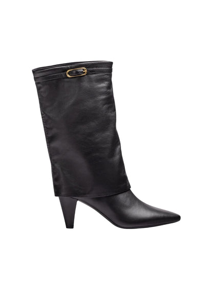 BOTA CON POLAINA Y HEBILLA UNISA LUPIN