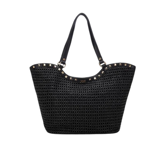 BOLSO MUJER XTI RAFIA NEGRA