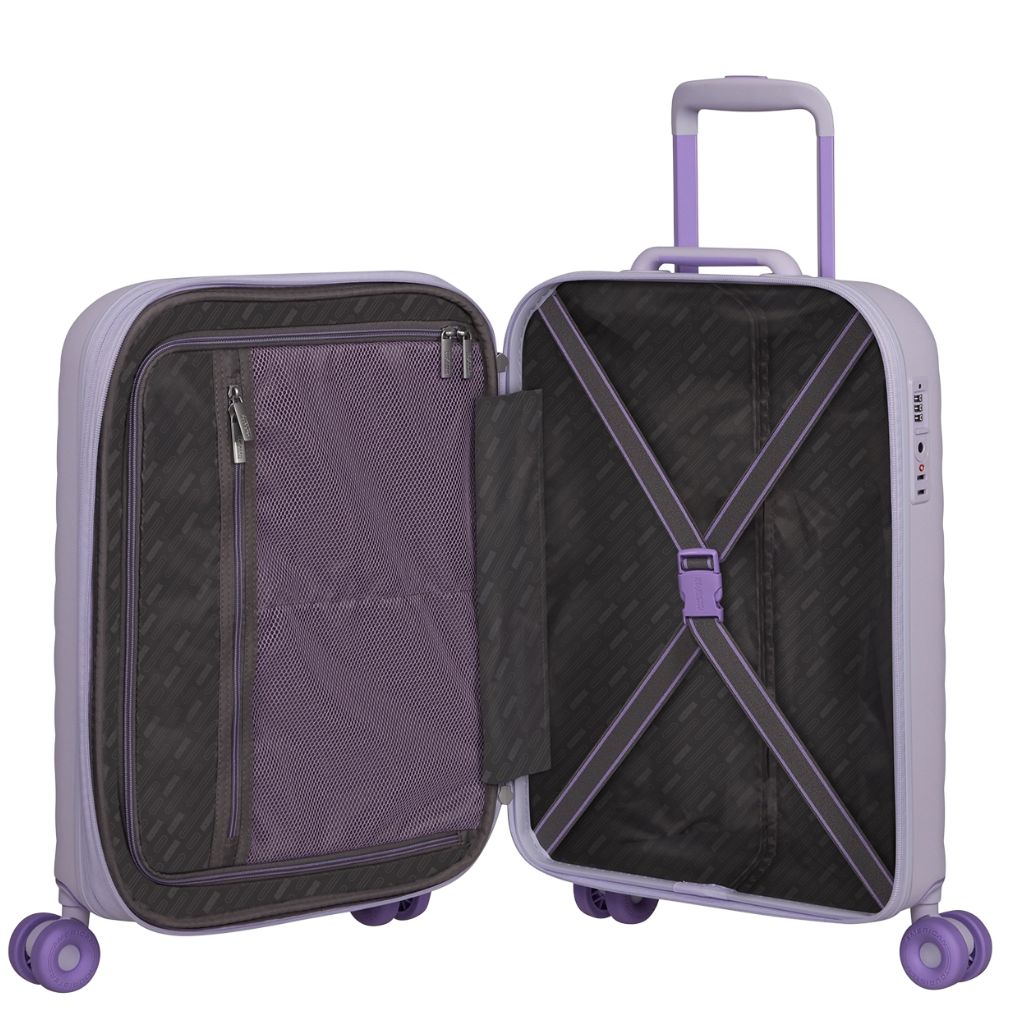 MALETA DE CABINA AMERICAN TOURISTER NEOVIBE SPINNER 55 CM.