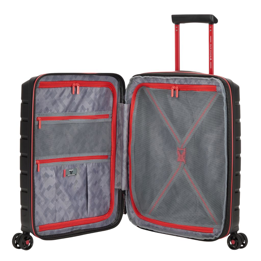MALETA DE CABINA RONCATO B-FLYING MOVE 55 CM | LIGERA, EXPANDIBLE