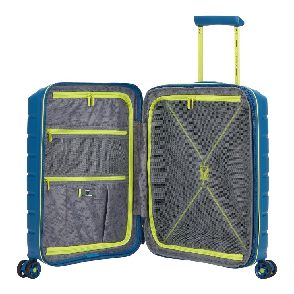 MALETA DE CABINA RONCATO B-FLYING MOVE 55 CM | LIGERA, EXPANDIBLE