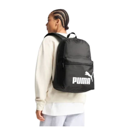 MOCHILA PUMA PHASE NEGRA BLANCA