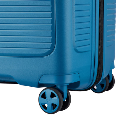 Maleta de cabina Roncato ARCADE azul 55 cm vista ruedas