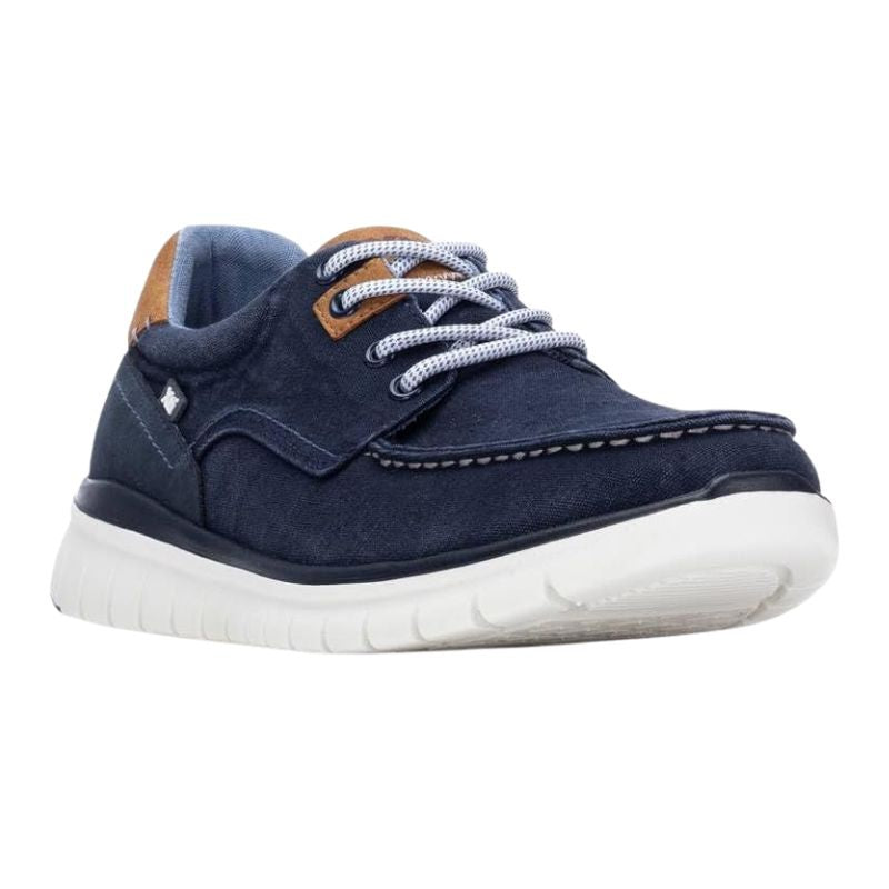 CANVAS AZUL CON ELASTICOS XTI