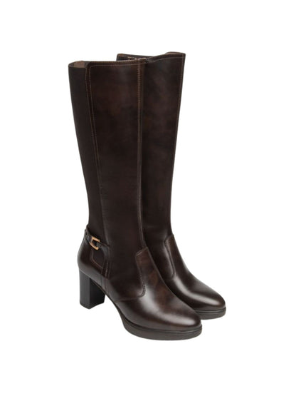 BOTA ALTA TRAVILLA NERO GIARDINI T.6 CM.
