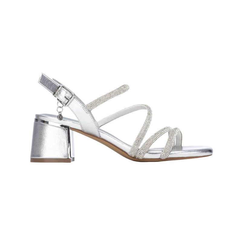 SANDALIAS METALIZADAS XTI CON TACÓN