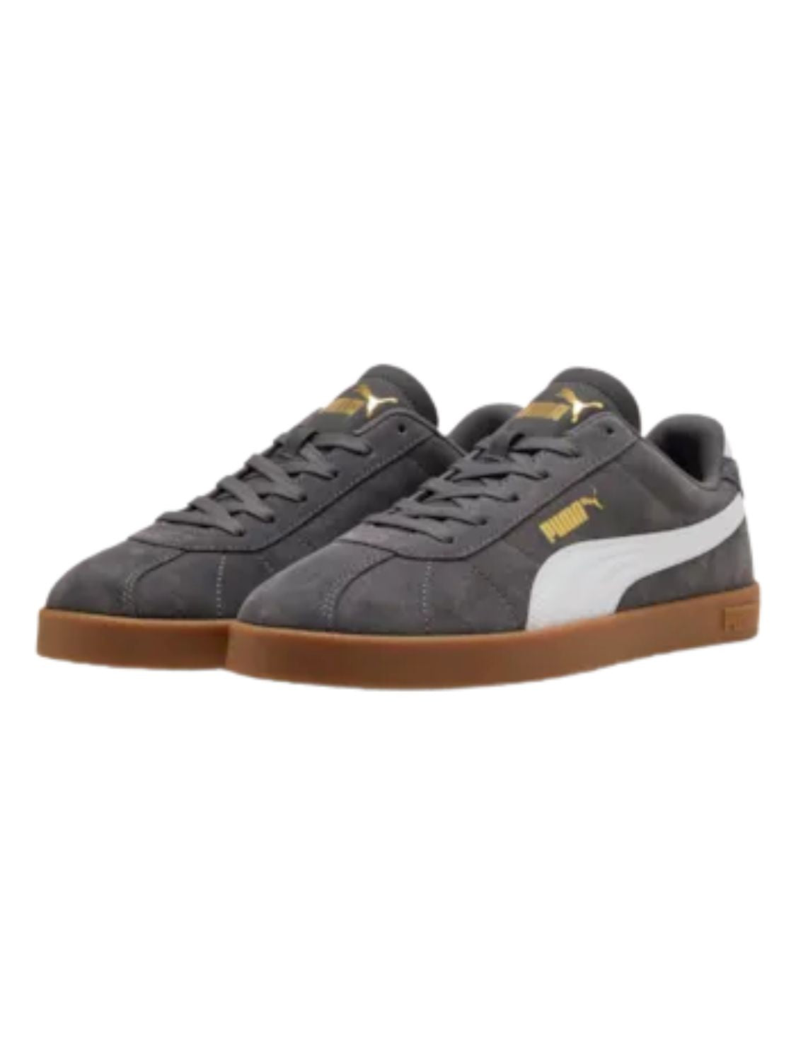 DEPORTIVO PUMA CLUB II GRIS/BLANCO
