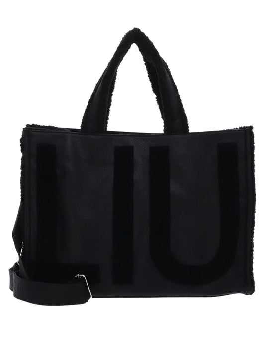 BOLSO MUJER LIUJO FAKE MONTONE - NERO