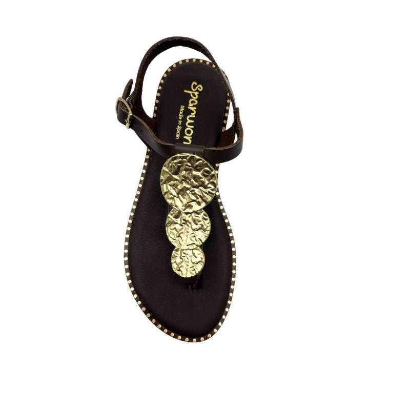 SANDALIA ESCLAVA CON CHAPAS SPARWOMAN