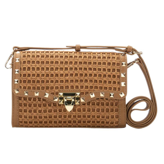 BOLSO MUJER XTI RAFIA CAMEL