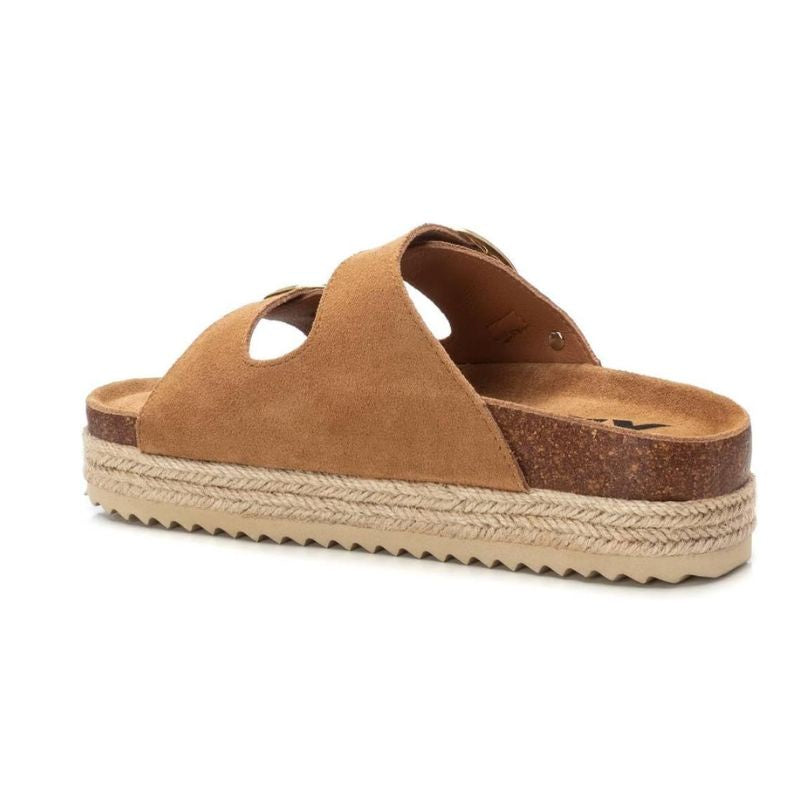 SANDALIAS BIO XTI CON HEBILLAS Y CUÑA