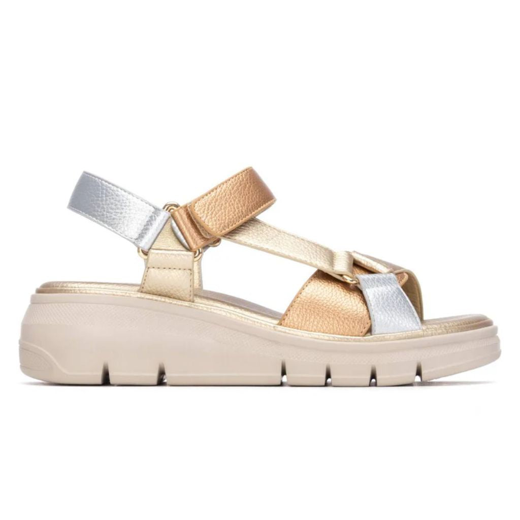 SANDALIAS XTI CON VELCRO PARA MUJER CÓMODAS