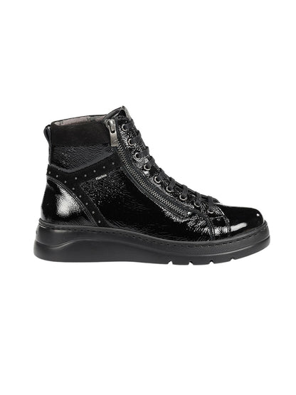 BOTA CHAROL CON CORDONES FLUCHOS POMPAS