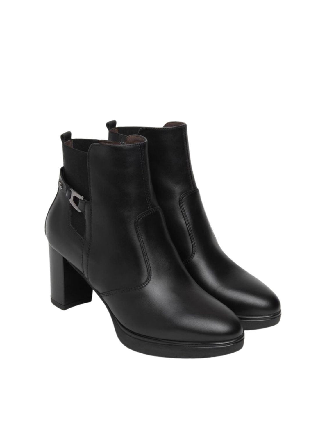 BOTIN TRAVILLA NERO GIARDINI TACON 6 CM.