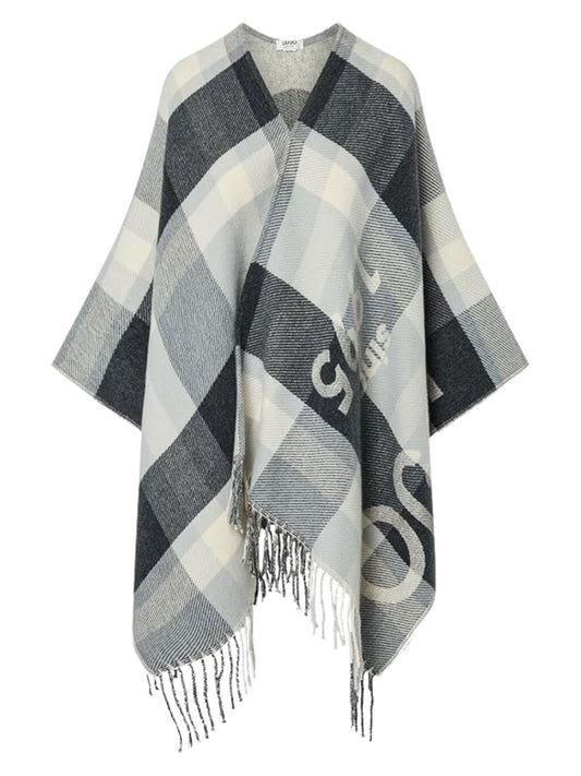 FOULARD MUJER LIUCHO CHECK - ANTRACITE