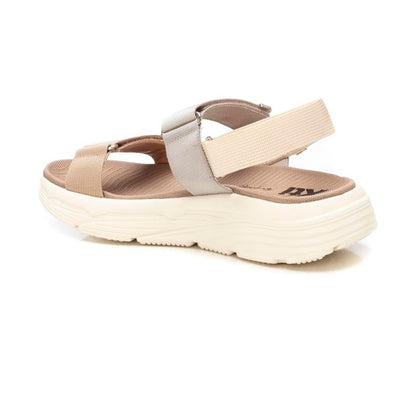 SANDALIAS DE LONA XTI CON VELCRO MUJER