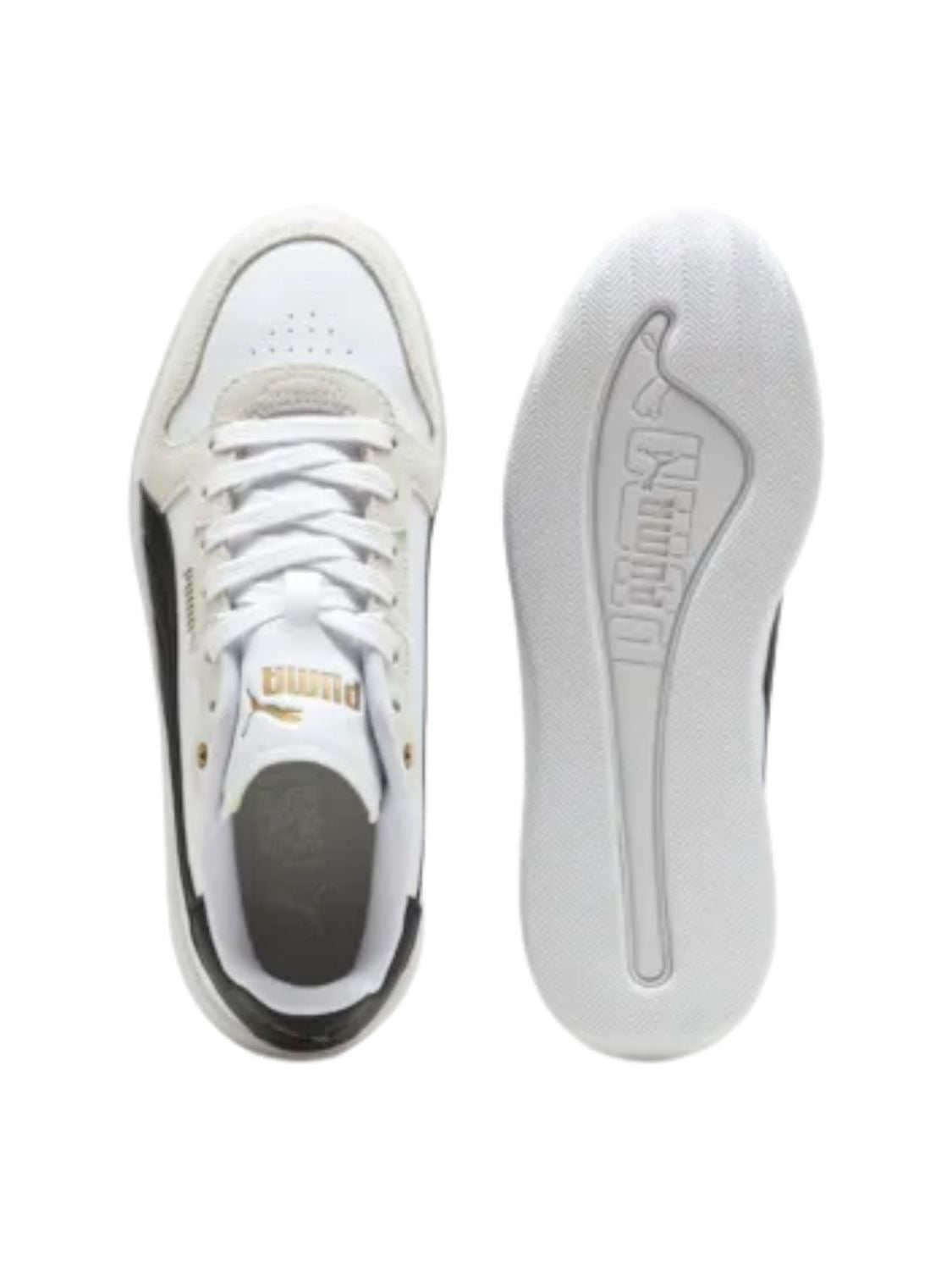 DEPORTIVO PUMA COURT BAE OG BLANCO/NEGRO