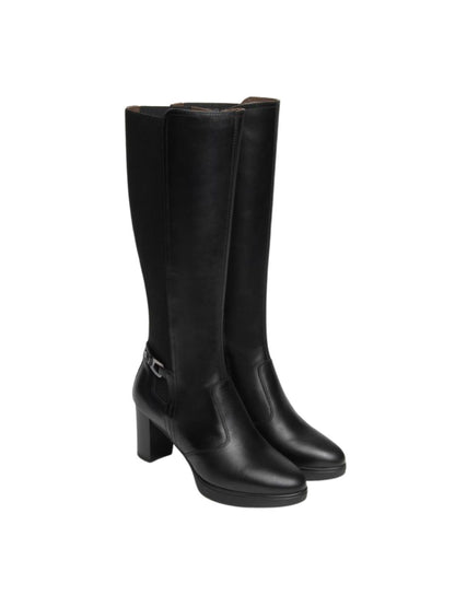 BOTA ALTA TRAVILLA NERO GIARDINI T.6 CM.