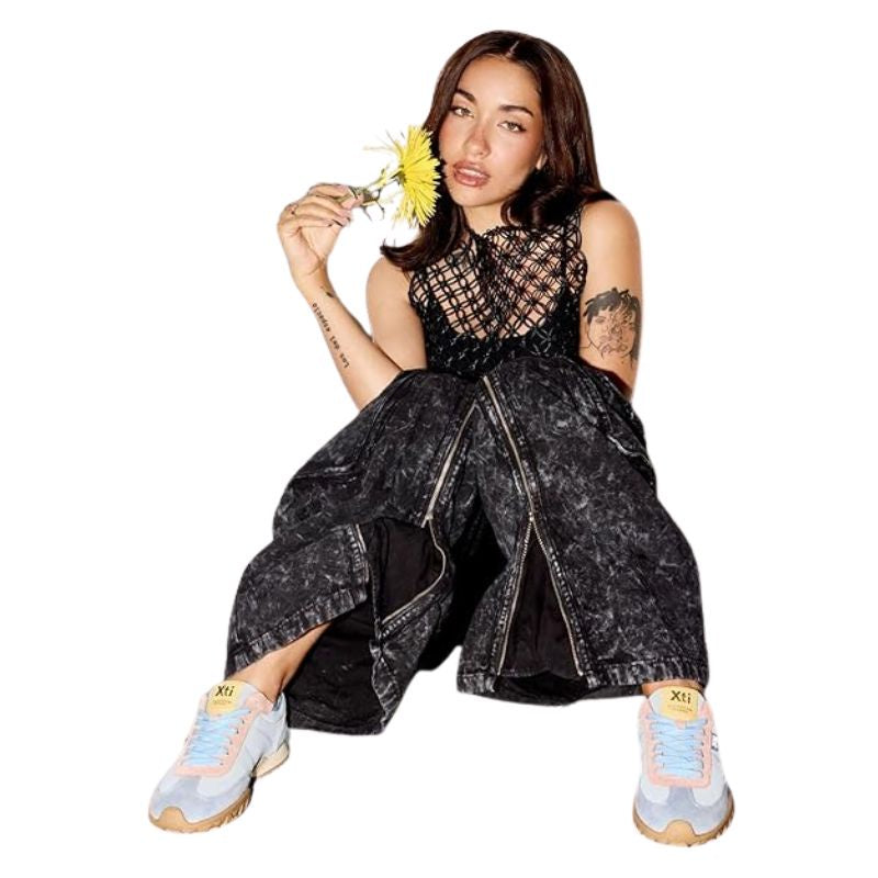 SNEAKER XTI CELESTE / ROSA