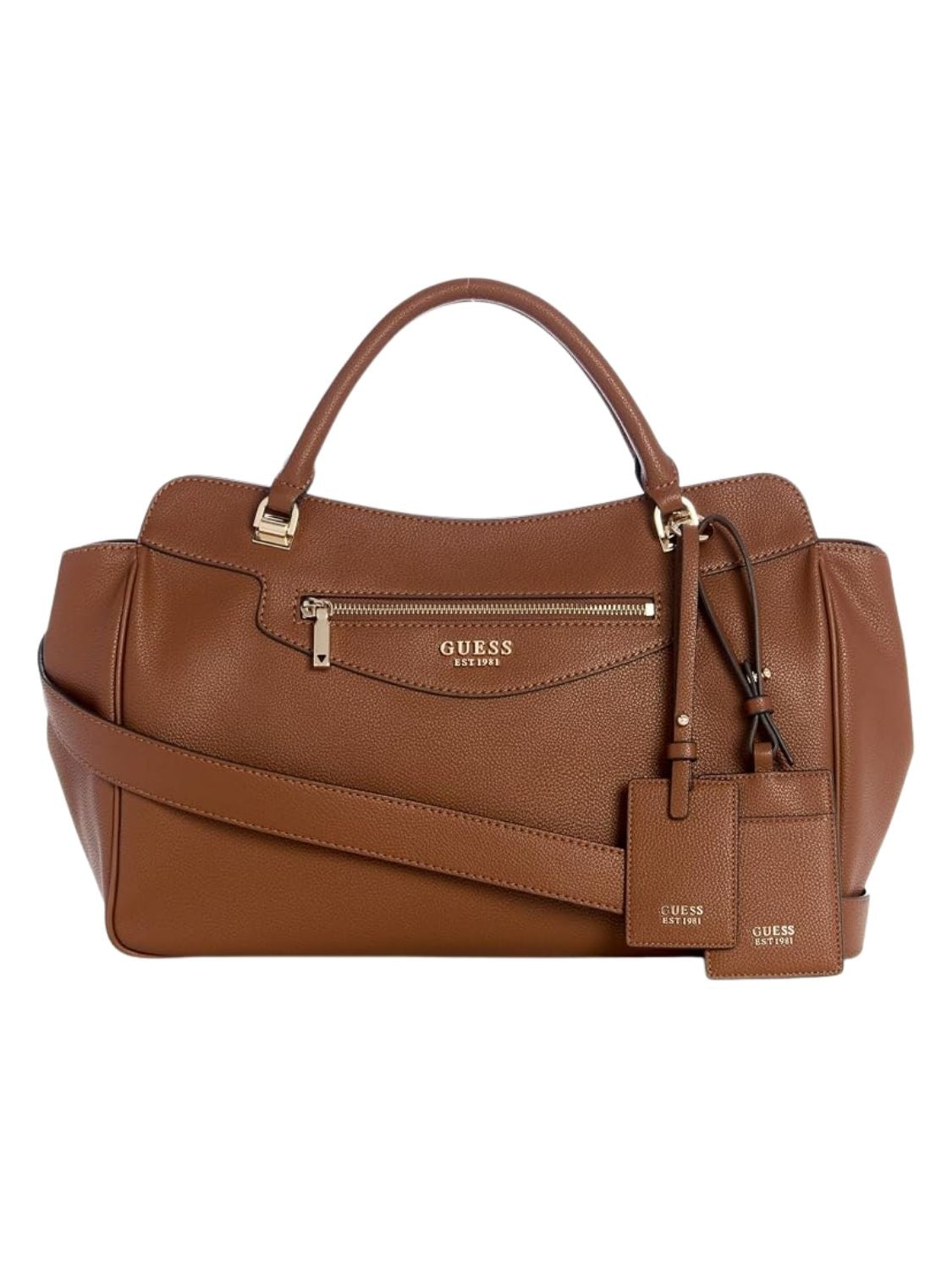 BOLSO DE MUJER GUESS ANTONIA COGNAC