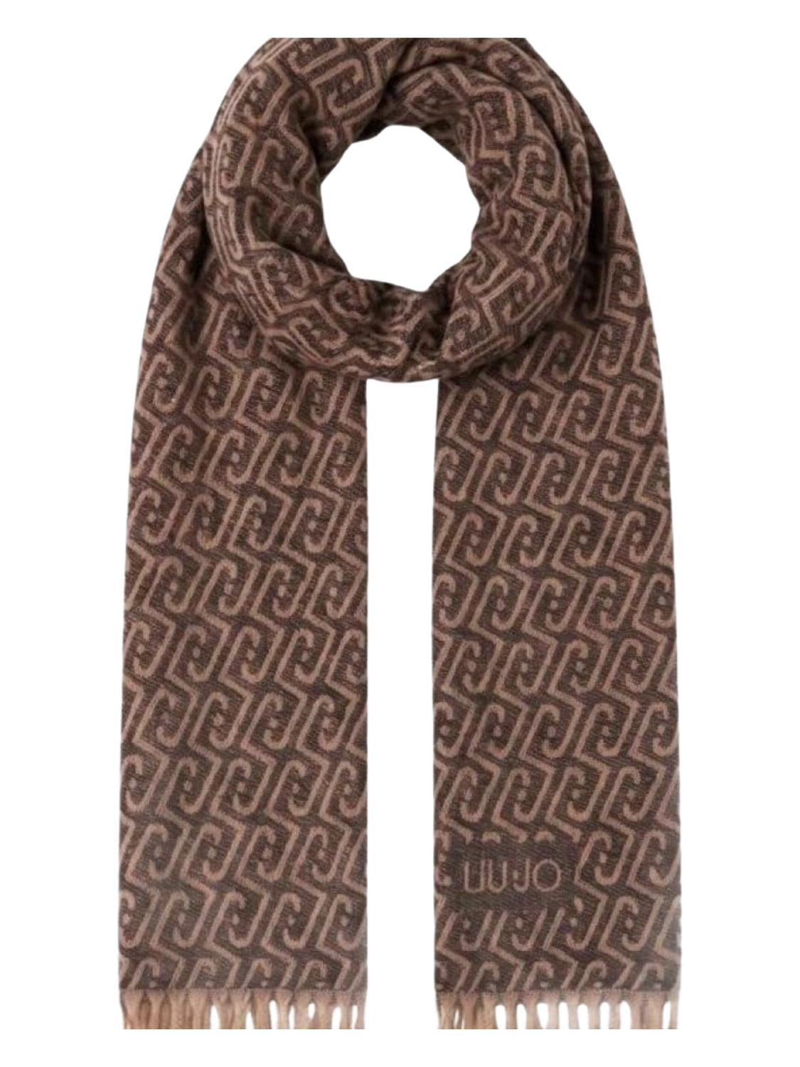 FOLULARD MUJER LIUJO LOGO NEEDLE - NERO