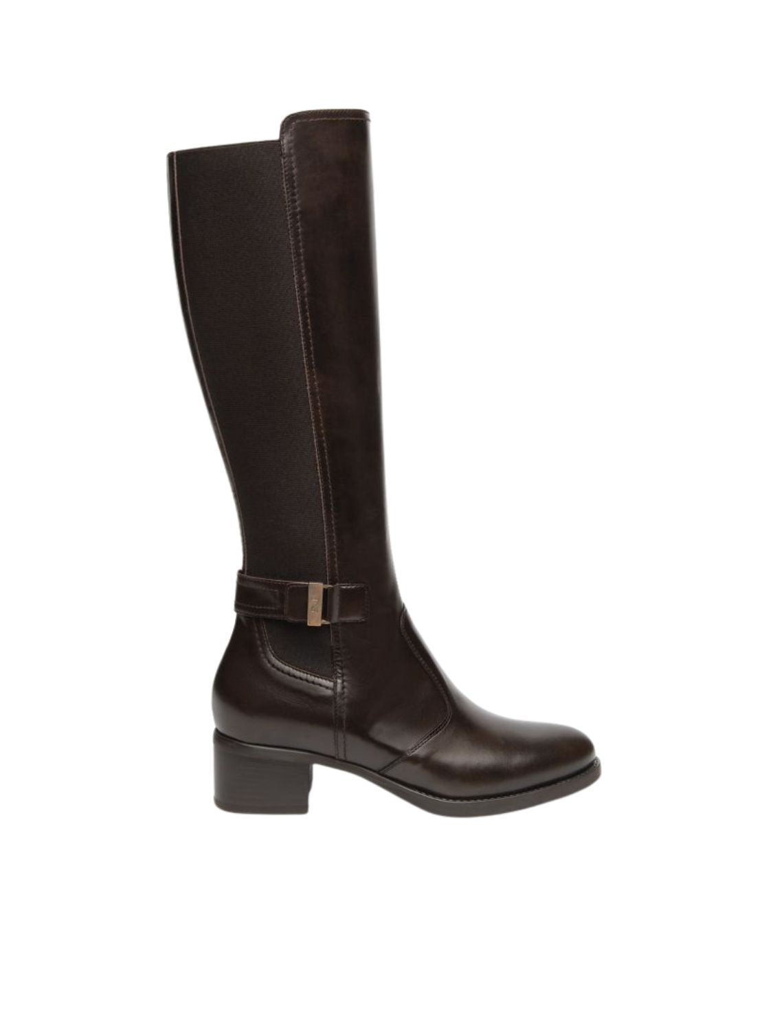 BOTA ALTA APLIQUE NERO GIARDINI TACON 3