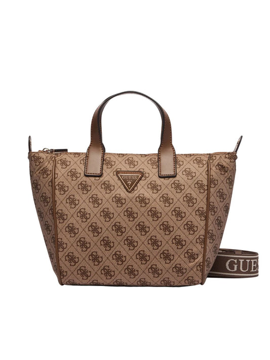 BOLSO MUJER GUESS LATTE LOGO