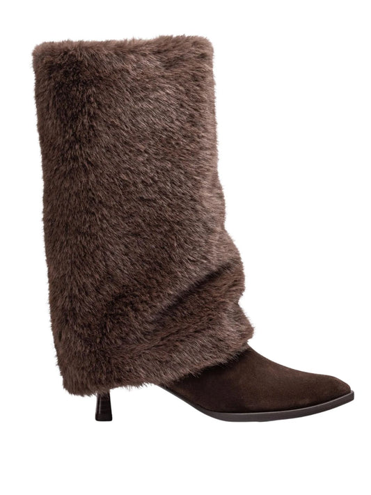 BOTA UNISA DE SERRAJE CON CAÃ‘A DE PELO