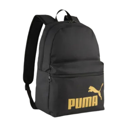 MOCHILA PUMA PHASE NEGRA ORO