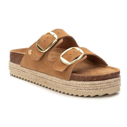 SANDALIAS BIO XTI CON HEBILLAS Y CUÑA