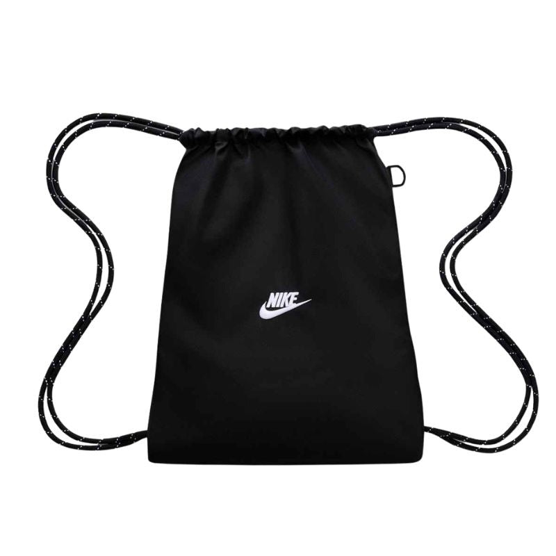 GYMBAG NIKE HERITAGE NEGRO BLANCO