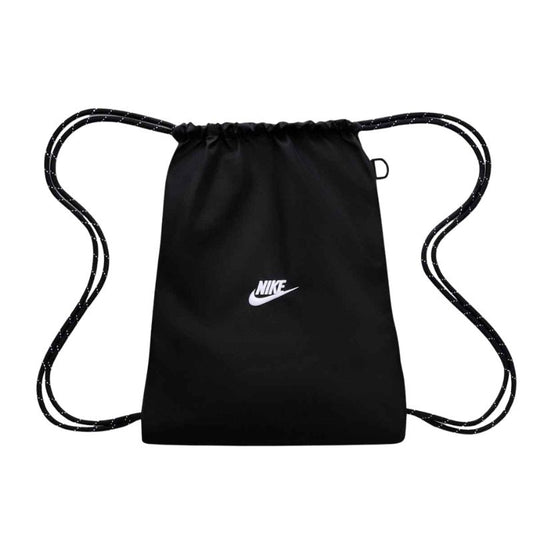 GYMBAG NIKE HERITAGE NEGRO BLANCO