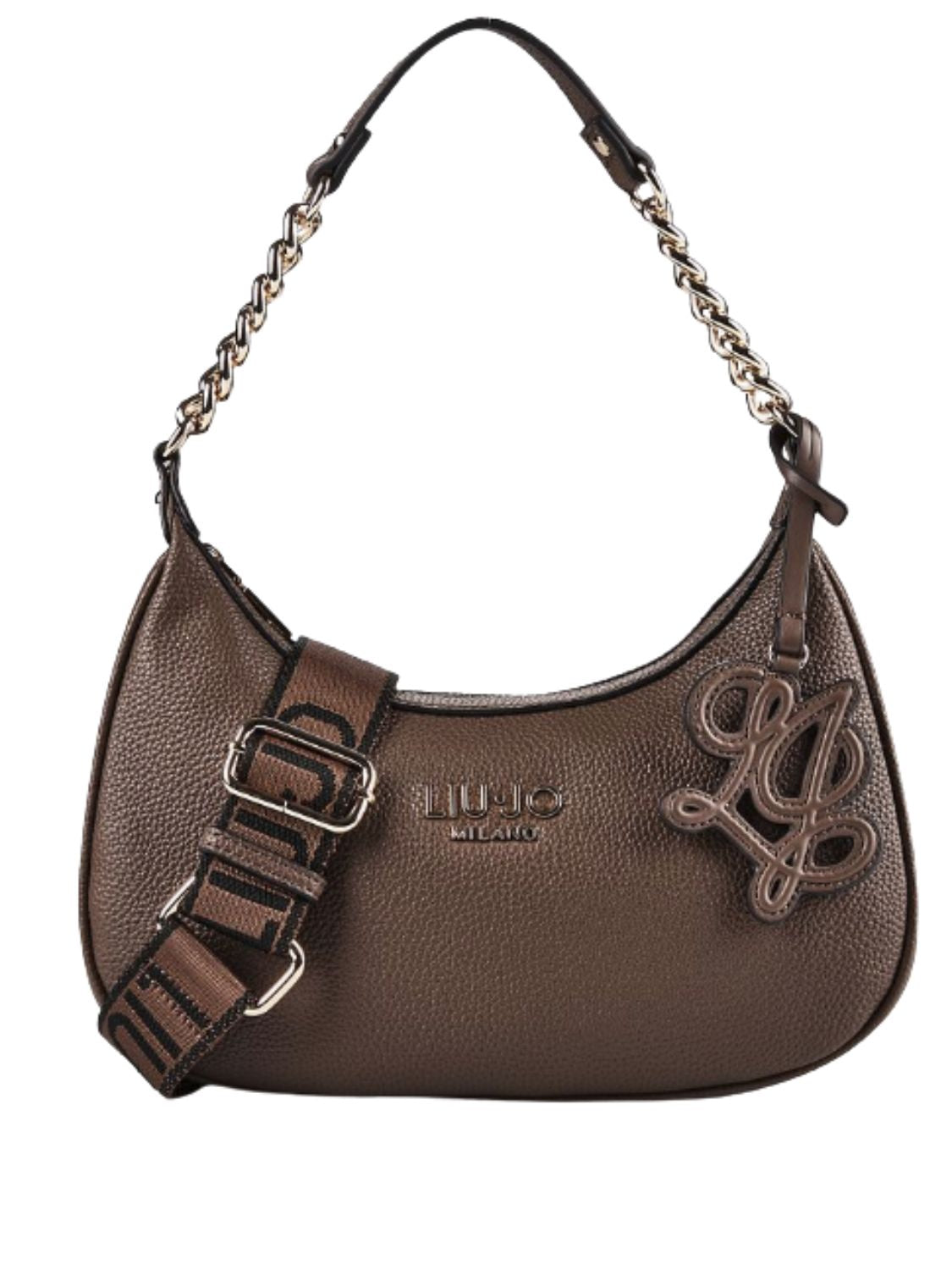 BOLSO MUJER LIUJO RIDHI - DARK MOCHA