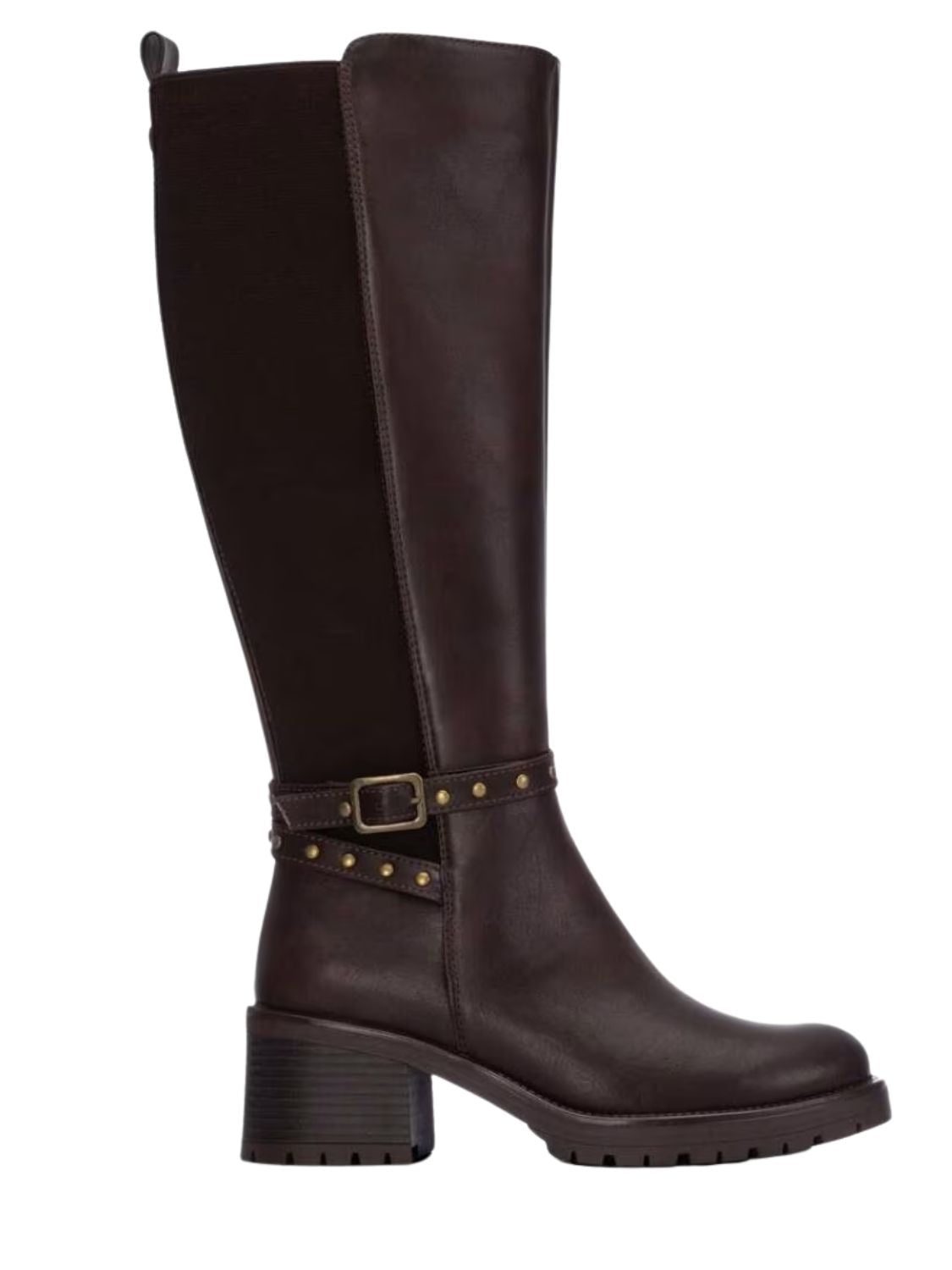 BOTA ALTA XTI CON TACON 4 CM.