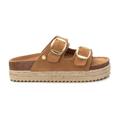 SANDALIAS BIO XTI CON HEBILLAS Y CUÑA