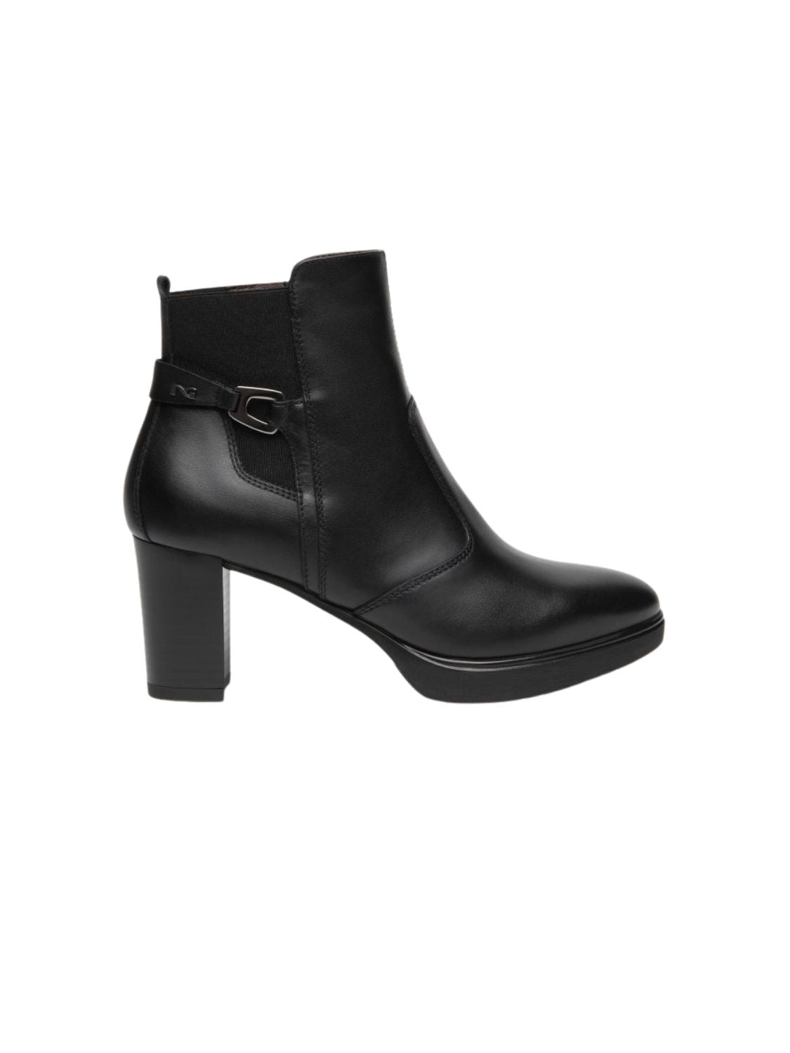 BOTIN TRAVILLA NERO GIARDINI TACON 6 CM.