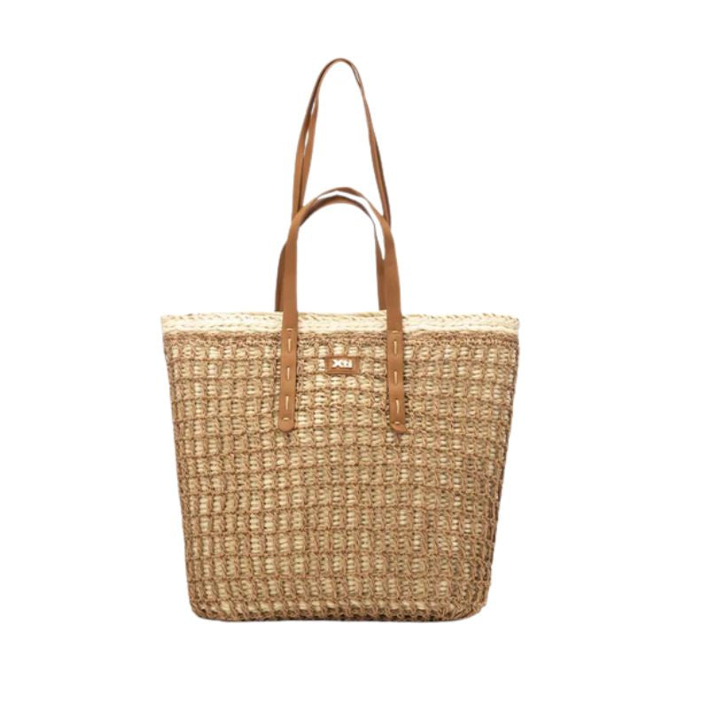 BOLSO MUJER XTI RAFIA HIELO