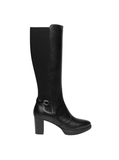 BOTA ALTA TRAVILLA NERO GIARDINI T.6 CM.