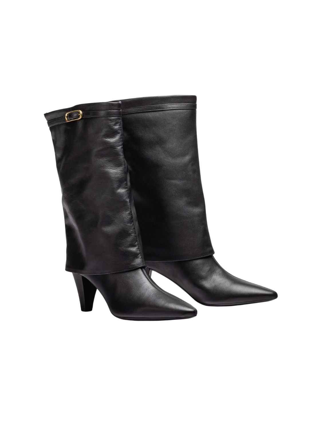 BOTA CON POLAINA Y HEBILLA UNISA LUPIN