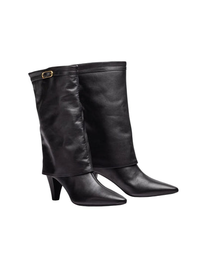 BOTA CON POLAINA Y HEBILLA UNISA LUPIN