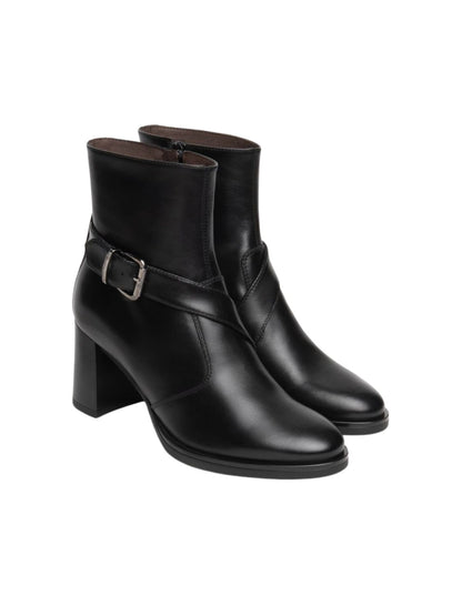 BOTIN HEBILLA NERO GIARDINI TACON 6 CM.