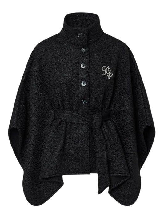 CAPA MUJER CON BOTONES LIUJO - NERO